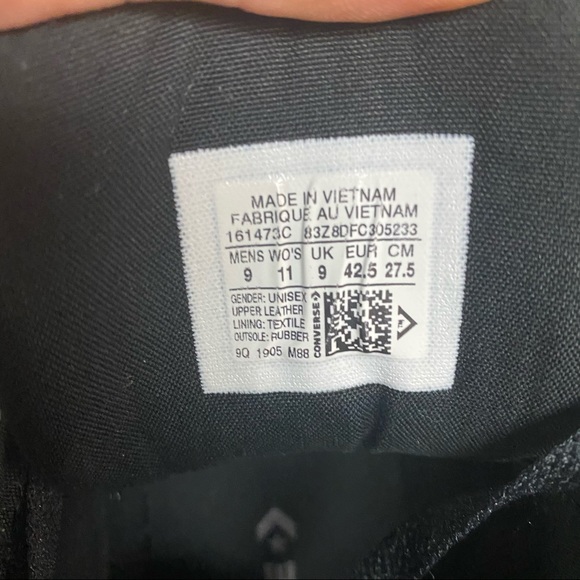 Converse | Ctas High Street Triple Black High Tops - Picture 12 of 15